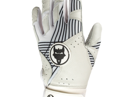 Prowler White Batting Gloves