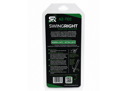 SwingRight Grip Insert back of package